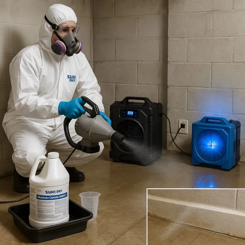 Sanitization and Odor Removal process in Trotwood, OH
