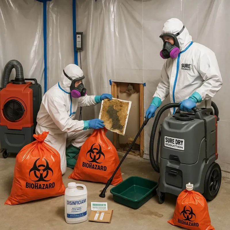 Contaminated Water Handling Protocols process in Trotwood, OH