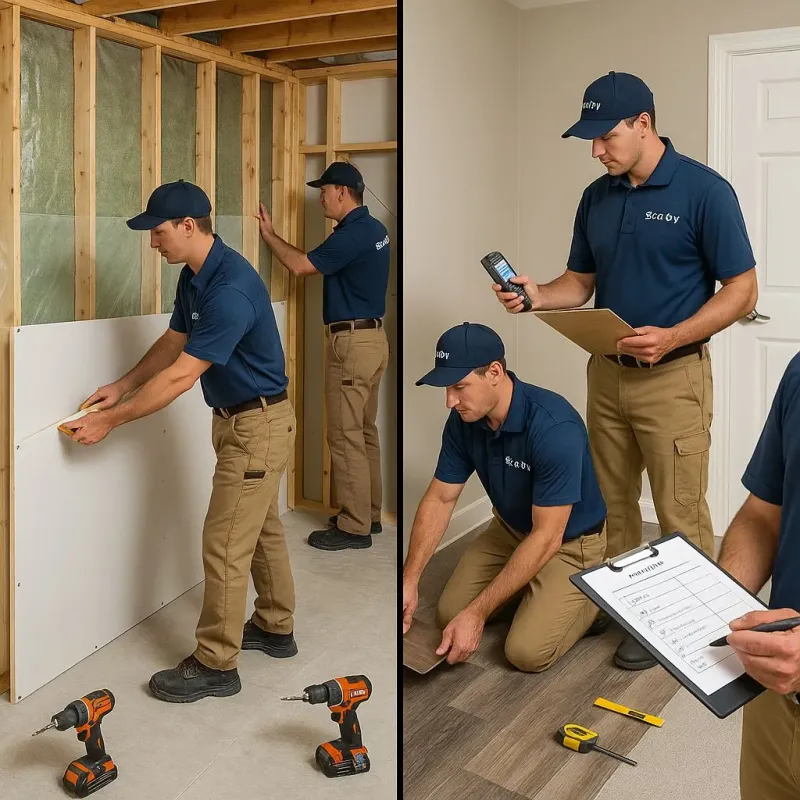 Repairs and Reconstruction process in Trotwood, OH